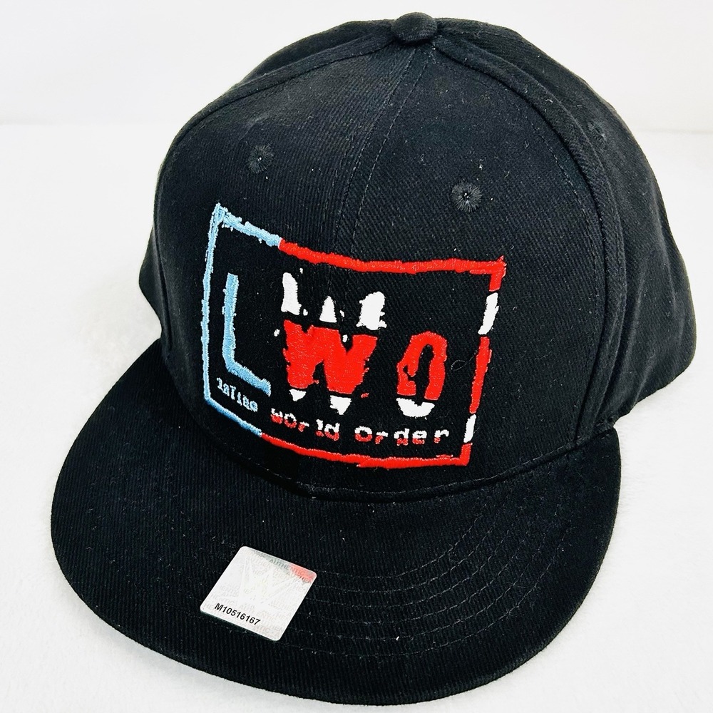 WWE Latino World Order LWO Logo Hat Cap Snapback Adjustable Wrestling Black